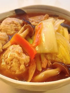 鶏団子と白菜のトロ煮♪-レシピのメイン写真