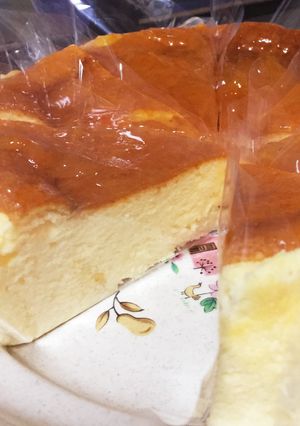 スフレチーズケーキ-レシピのメイン写真