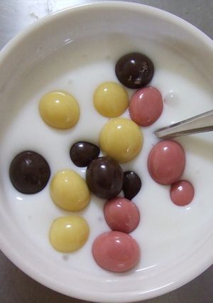 チョコボール♡ヨーグルト〜-レシピのメイン写真
