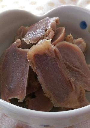 砂肝の柔らか醤油漬け-レシピのメイン写真