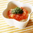 【離乳食初期】トマトと魚のふわふわ
