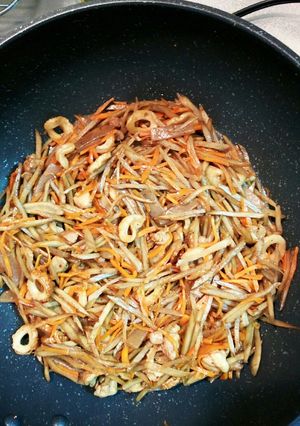 黄金比率の調味料で簡単きんぴらごぼう-レシピのメイン写真
