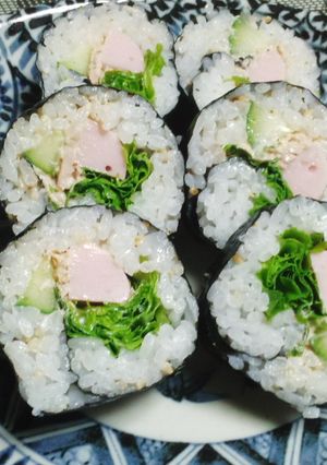サラダ巻寿司-レシピのメイン写真