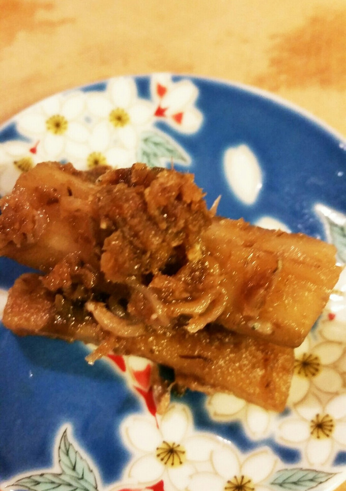 ごぼうとじゃこの梅煮-レシピのメイン写真