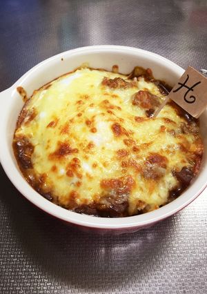 今日は楽チン焼きカレードリア♪-レシピのメイン写真