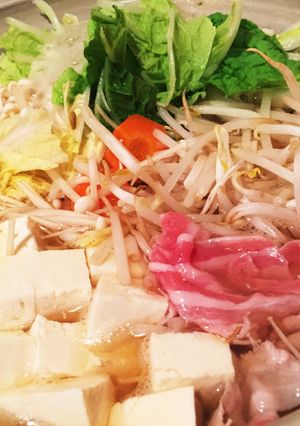 簡単❤︎プチッと鍋で作るサクッと寄せ鍋-レシピのメイン写真