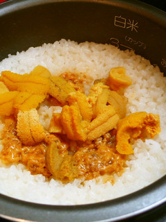 磯の香り♪雲丹ご飯!-レシピのメイン写真