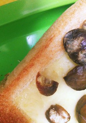 甘栗のせ☆チーズトーストのランチ-レシピのメイン写真