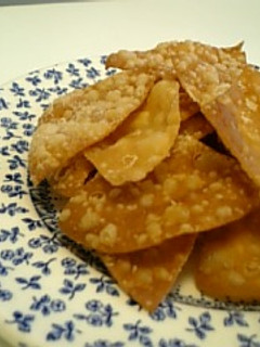 餃子の皮で!?トルティーヤチップもどき-レシピのメイン写真