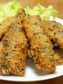 胡麻チーズ衣DE秋刀魚フライ-レシピのメイン写真