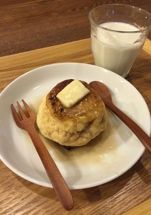卵&牛乳不使用 基本のお豆腐ホットケーキ-レシピのメイン写真