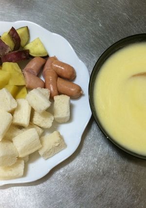 チーズフォンデュ-レシピのメイン写真