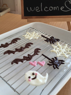 チョコペンdeハロウィンデコレーション♡-レシピのメイン写真
