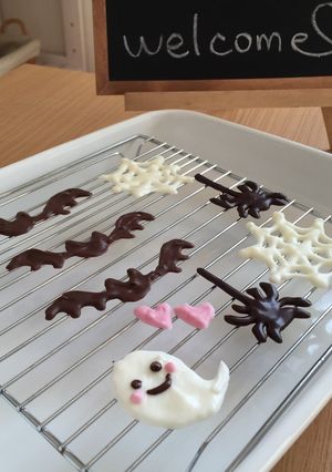 チョコペンdeハロウィンデコレーション♡-レシピのメイン写真