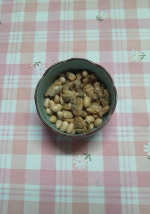 ボイルあさりと大豆の煮物-レシピのメイン写真