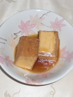 簡単♪やさしい味の厚揚げあんかけ煮♡-レシピのメイン写真