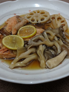 鮭とキノコの焼き南蛮-レシピのメイン写真