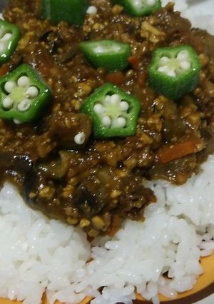 ヘルシー!炒り豆腐で和風ドライカレー-レシピのメイン写真