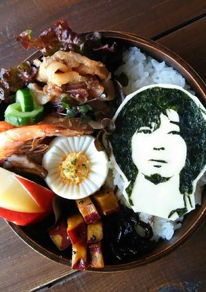 キャラ弁 斎藤和義-レシピのメイン写真