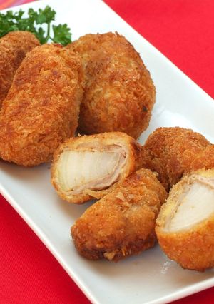 肉巻き玉ねぎのフライ-レシピのメイン写真