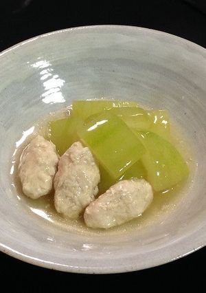 冬瓜といきなりにぎにぎ鶏団子の葛煮-レシピのメイン写真