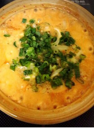 これからの季節に☆キムチたまごうどん-レシピのメイン写真