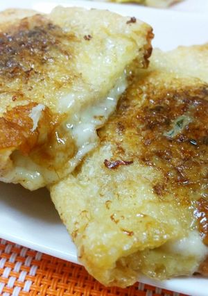 ☆油揚げのひき肉とろーりチーズ☆-レシピのメイン写真