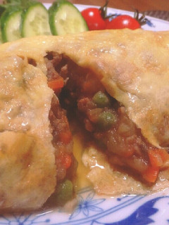 我が家の味☆簡単♪♪肉じゃがオムレツ~♥-レシピのメイン写真