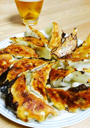 神戸牛オイルでシンプルジューシー焼き餃子-レシピのメイン写真