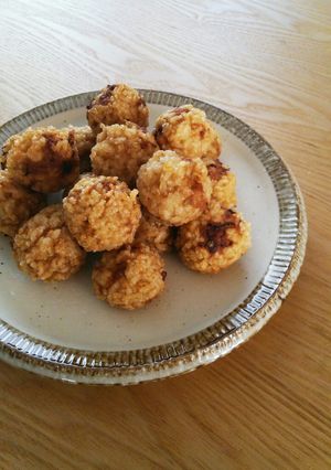 玄米衣の肉団子-レシピのメイン写真