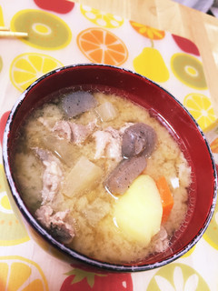 ズボラで激ウマ豚汁★-レシピのメイン写真