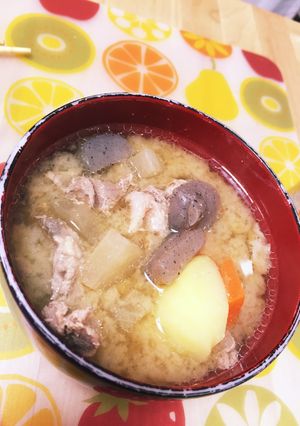 ズボラで激ウマ豚汁★-レシピのメイン写真
