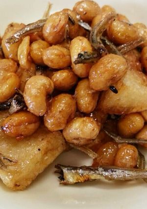 大豆といりこの照り煮-レシピのメイン写真