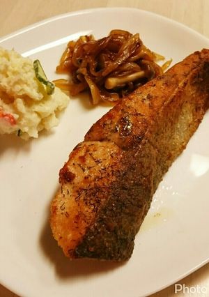鮭の簡単香草焼き-レシピのメイン写真