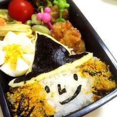 ハロウィン魔女の弁当-レシピのメイン写真