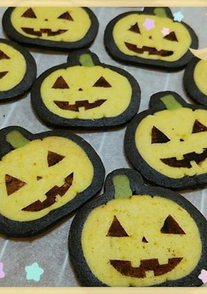 ☆ハロウィン☆大量☆かぼちゃのクッキー♪-レシピのメイン写真