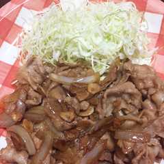 รูปของ 男飯☆豚バラニンニク醤油炒め