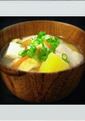 ■食べるスープ■さつまいも豚汁☆簡単減量-レシピのメイン写真