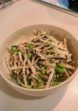 大根・枝豆・ひじきのサラダ-レシピのメイン写真