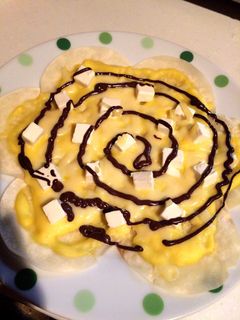 餃子の皮でデザートピザ-レシピのメイン写真