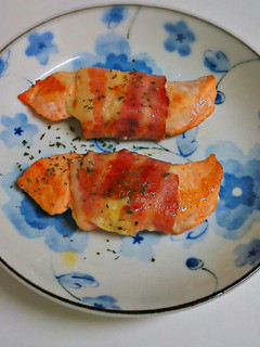鮭のチーズ入りベーコン巻-レシピのメイン写真