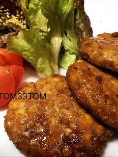 簡単フワフワつくね/丼、お弁当にも☆-レシピのメイン写真