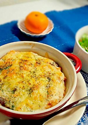 ヘルシー長芋のバター醤油ドリア-レシピのメイン写真