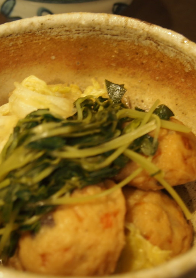 ☆ひろうすと白菜と豆苗の炊いたん☆-レシピのメイン写真
