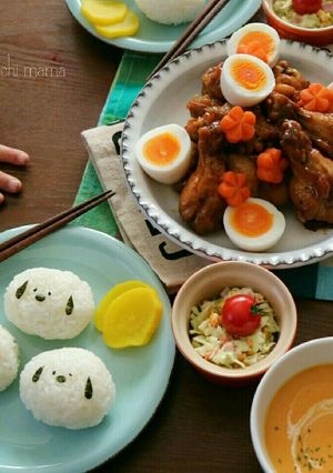 にんにく一玉in ガッツリ手羽元de酢鶏-レシピのメイン写真