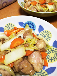★白菜と鶏肉の甘酢あんかけ-レシピのメイン写真
