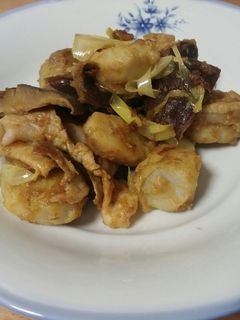 煮物リメイク、カレー味炒め-レシピのメイン写真