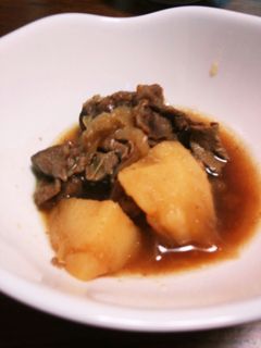 材料3つ!お手軽 肉じゃが-レシピのメイン写真