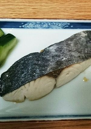 塩焼きに飽きたら！魚のにんにく風味焼き☆-レシピのメイン写真