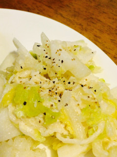 切り干し大根と白菜となしのサラダ-レシピのメイン写真